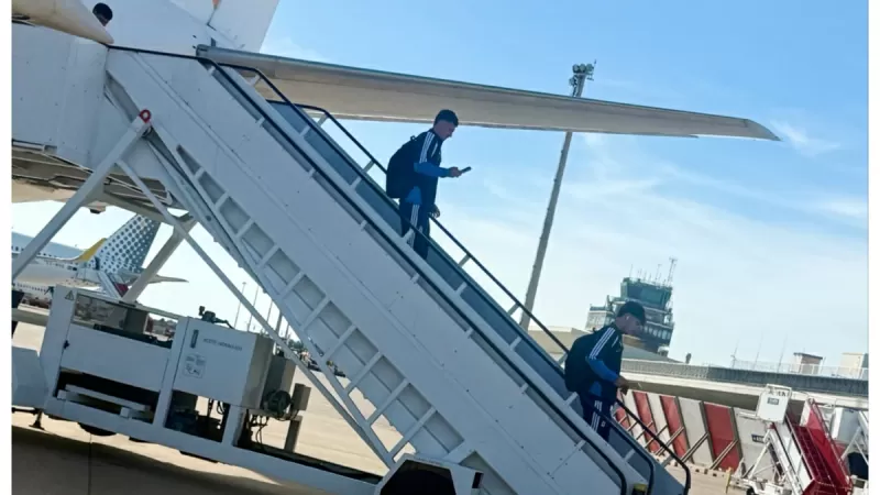 从奥维耶多到阿尔梅里亚的混乱旅程:飞机在比赛前五个小时降落!