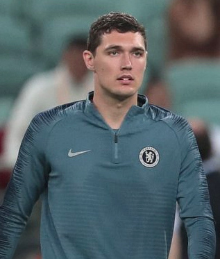 安德烈亚斯·克里斯滕森（Andreas Christensen）照片