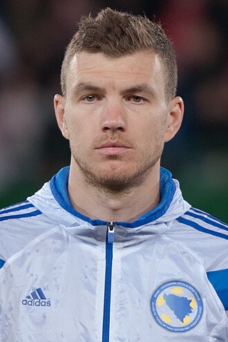 埃丁·泽科（Edin Dzeko）照片