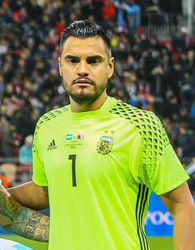 塞尔希奥·罗梅罗（Sergio Romero）照片