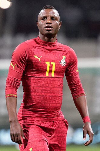穆巴拉克·瓦卡索（Mubarak Wakaso）照片