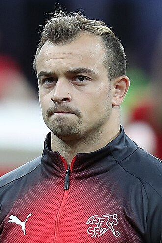 谢尔丹·沙克里（Xherdan Shaqiri）照片